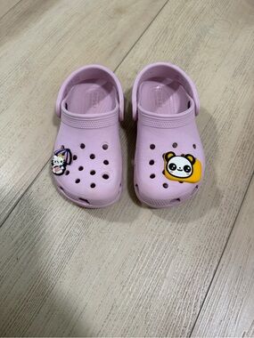 Kids Light Pink Crocs
